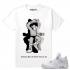 Match Air Jordan 4 Pure Money Astro Boy x Pure Money Hvid T-shirt