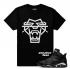 Passend zum Jordan 6 Black Cat Black Cat Black T-Shirt