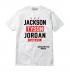 Jordan 7 Infrarød skjorte Jackson Tyson Jordan White