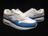 Nike Air Max 1 SC Jewel Beyaz Mavi Günlük Spor Ayakkabı 918354-102, ayakkabı, spor ayakkabı