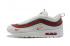 Nike Air Max 97 Max 1 Sean Wotherspoon 男女通用跑步鞋白色深紅色