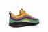 Sean Wotherspoon x Nike Air Max 1 97 VF SW Hybrid Rainbow สีดำ เขียว สีเหลือง สีชมพู AJ4219-407