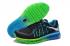 Nike Air Max 2015 Noir Vert Bliue Chaussures de course pour hommes 698902-401