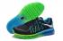 Nike Air Max 2015 Negro Verde Bliue Zapatos para correr para hombre 698902-401