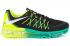 Nike Air Max 2015 Negro Volt Hyper Jade Blanco Zapatos para correr para hombre 698902-003