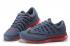Nike Air Max 2016 Ocean Fog Negro Bright Crimson Azul Zapatos para hombre 806771-402