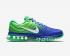 Nike Air Max 2017 Paramount Bleu Électrique Vert Chaussures Pour Hommes 849559-403