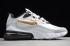2020 Nike Air Max 270 React LX Spruce Aura Licht Zacht Roze Pale Ivoor Amber Rise CK4126 001