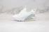 2020 Nike Air Max 270 Extreme Zapatos casuales Crema Blanco Plata CI1107-100