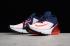 New Nike Womens Air Max 270 Flyknit Dark Blue Red White A01023-106