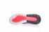 Sepatu Atletik Nike Air 270 Flyknit Hitam Putih Crimson AO1023-002