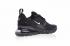 športne tekaške copate Nike Air Max 270 All Black Noire AH8050-202