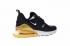 Sepatu Atletik Nike Air Max 270 Black Metalic Gold White AH8060-019