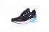 รองเท้าผ้าใบ Nike Air Max 270 Black White Light Blue AH8050-013
