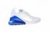 Nike Air Max 270 藍色照片白色運動鞋 AH8050-105