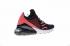 Nike Air Max 270 Flyknit รองเท้ากีฬาสีดำสีแดงสีเหลือง AH6803-003