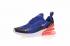 Nike Air Max 270 Flyknit Deep BLue Orange Scarpe da ginnastica AH8050-460