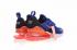 Nike Air Max 270 Flyknit diepblauw oranje sneakers AH8050-460