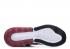 Nike Air Max 270 Flyknit Plum Fog Vintage Crimson Bianco Total Wine AO1023-500