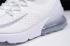 Nike Air Max 270 Flyknit Triple Blanco Blanco Pure Platinum AO1023 102