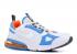 Nike Air Max 270 Futura สีขาวสีส้มสีน้ำเงิน Total Heron AO1569-100