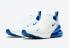 Nike Air Max 270 Kentucky Summit 白色藍色鞋 DH0268-100