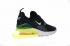 Sepatu Atletik Nike Air Max 270 Lace Mesh Hitam Hijau Putih AH6789-018
