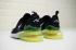 Nike Air Max 270 蕾絲網眼黑綠白運動鞋 AH6789-018