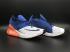 Nike Air Max 270 Mesh Breathe Chaussures de course Bleu Orange Blanc