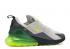 Nike Air Max 270 Neon Platin-Tönung Grau Dunkel Volt Anthrazit CJ0550-001