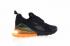 Nike Air Max 270 Orange Total Noir Chaussures de sport AH8050-008