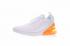 Nike Air Max 270 Naranja Blanco Total Athletic Shoes AH8050-102