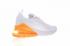 Nike Air Max 270 สีส้มสีขาว Total Athletic รองเท้า AH8050-102