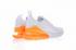 Sepatu Atletik Total Nike Air Max 270 Oranye Putih AH8050-102