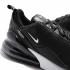 Nike Air Max 270 優質皮革黑白無菸煤色 BQ6171-001
