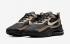tênis de corrida Nike Air Max 270 React preto metálico ouro CV1632-001