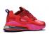Nike Air Max 270 React 電子音樂粉紅色神秘哈瓦那明亮深紅色爆炸紅色 AO4971-600