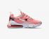Nike Air Max 270 React GG Coral rózsaszín ezüst női futócipőt CQ5420-611