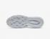 Nike Air Max 270 React GS Triple White Metallic Silver BQ0103-100