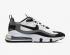 Nike Air Max 270 React Oreo 白色黑色灰色跑步鞋 CT1264-101