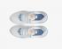 Nike Air Max 270 React SE GS สีขาว Pure Platinum Indigo Fog CJ4060-100