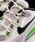 Nike Air Max 270 React Summit Белый Серый Электрический Зеленый Серебристый Сиреневый CI3866-100