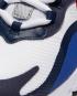 Nike Air Max 270 React Weiß Mitternachtsmarineblau Hellblau Universitätsrot CZ5582-100