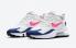 Sepatu Nike Air Max 270 React White Navy Pink Navy Blue CU7833-101