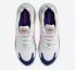 Nike Air Max 270 React รองเท้าสีขาวน้ำเงินชมพูน้ำเงินน้ำเงิน CU7833-101