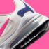 Nike Air Max 270 React รองเท้าสีขาวน้ำเงินชมพูน้ำเงินน้ำเงิน CU7833-101