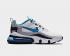 Nike Air Max 270 React Beyaz Gök Mavisi Ayakkabı CT1280-101 .
