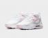 Nike Air Max 270 React 白色寬灰粉色跑鞋 CZ0372-101