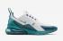 나이키 에어맥스 270 스피릿 청록색 화이트 나이트쉐이드 AQ9164-102, 신발, 운동화를