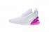 tênis esportivos Nike Air Max 270 branco roxo AH6789-106
